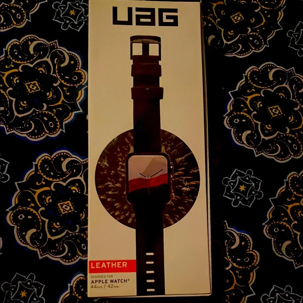 UAG Leather Apple Watch Band
